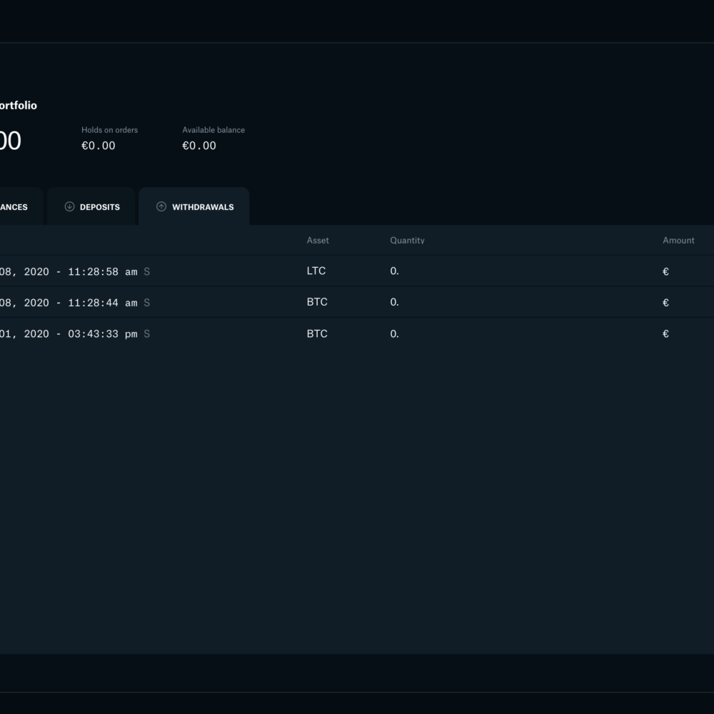 kryptoměny - coinbase_pro_prehled